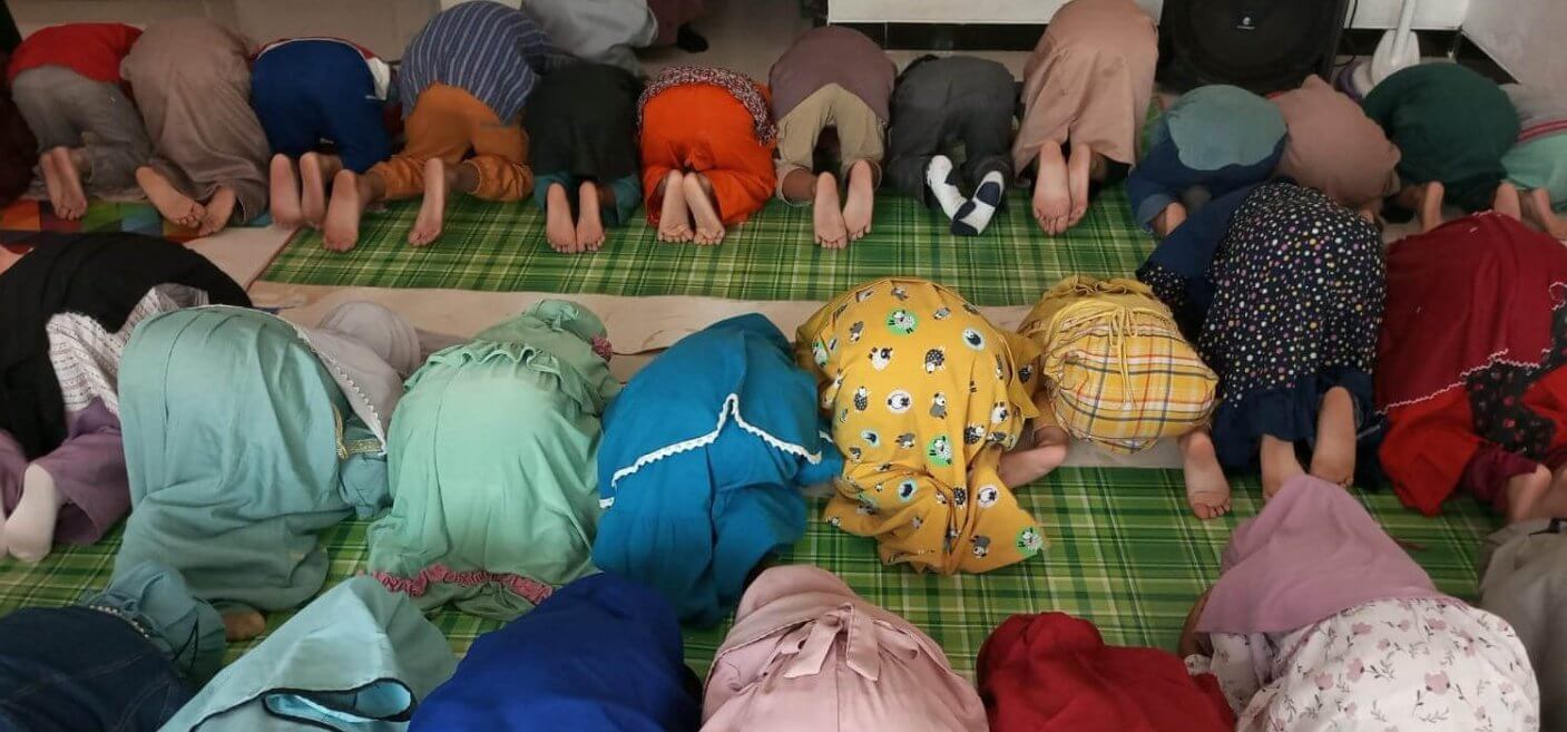 sekolah penghafal quran untuk anak usia dini - pembiasaan ibadah sehari-hari